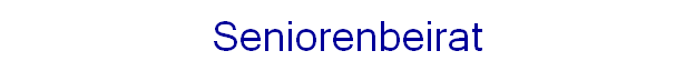 Seniorenbeirat